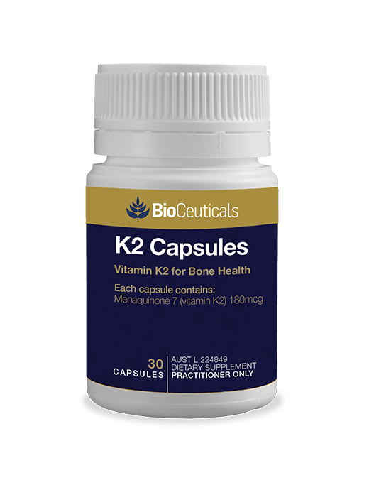Bioceuticals K2 Capsules Supplement Bioceuticals Pty Ltd 