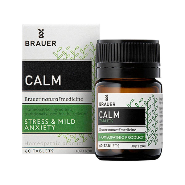 Brauer Calm Supplement Oborne Health Supplies 60 tabs 
