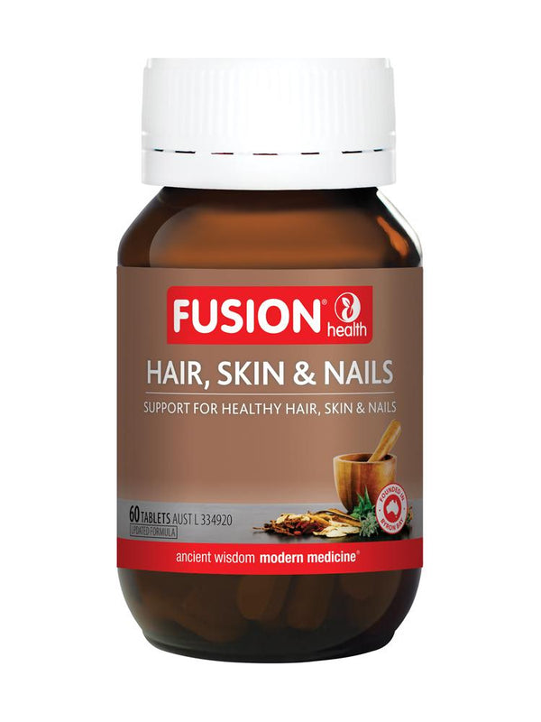 Fusion Hair, Skin & Nails Supplement Global Therapeutics Pty Ltd 60 tabs 