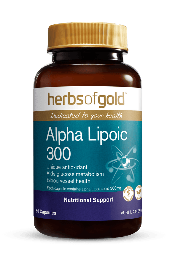 Herbs of Gold Alpha Lipoic 300 Supplement Herbs of Gold Pty Ltd 