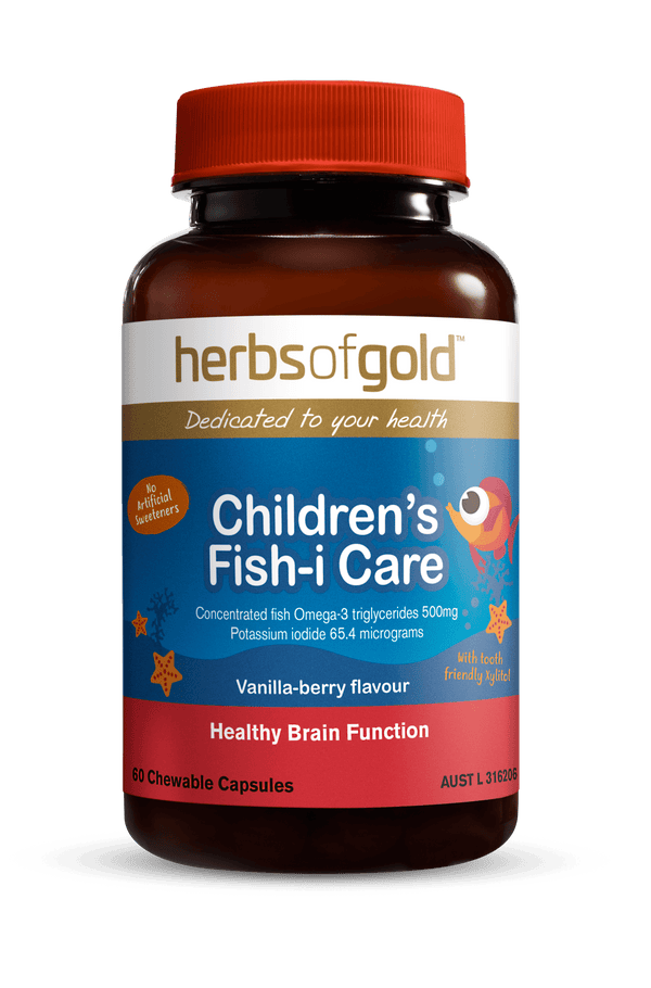 Herbs of Gold Children's Fish-i Care Supplement Herbs of Gold Pty Ltd 