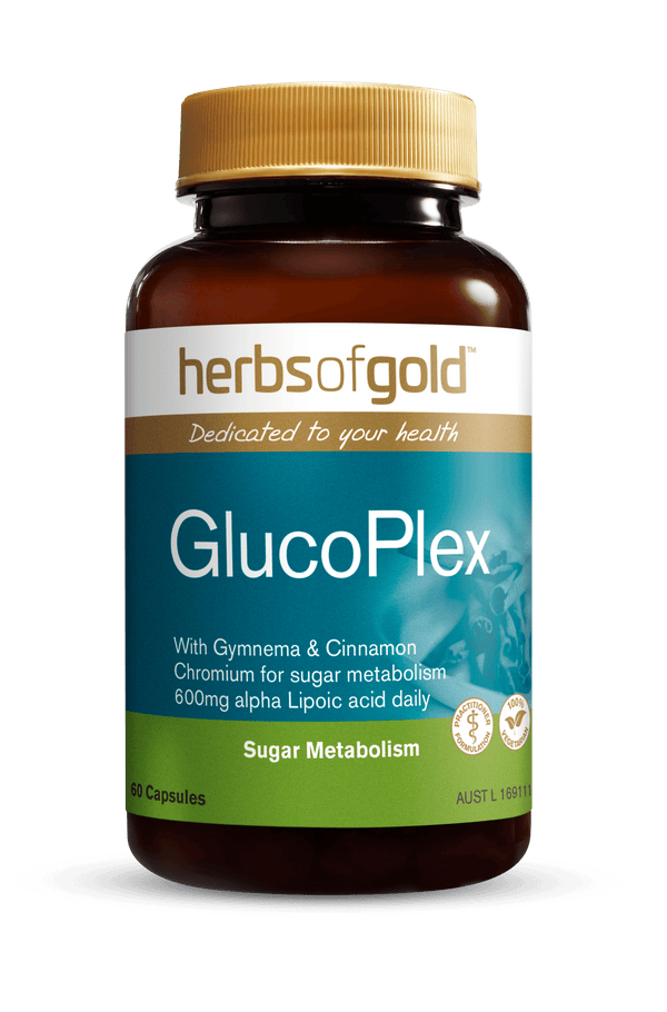 Herbs of Gold Glucoplex Supplement Herbs of Gold Pty Ltd 