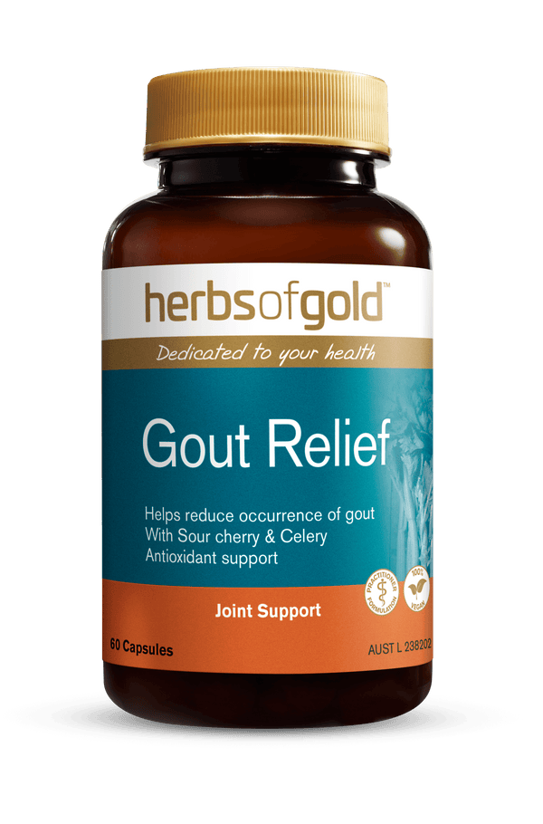 Herbs of Gold Gout Relief Supplement Herbs of Gold Pty Ltd 