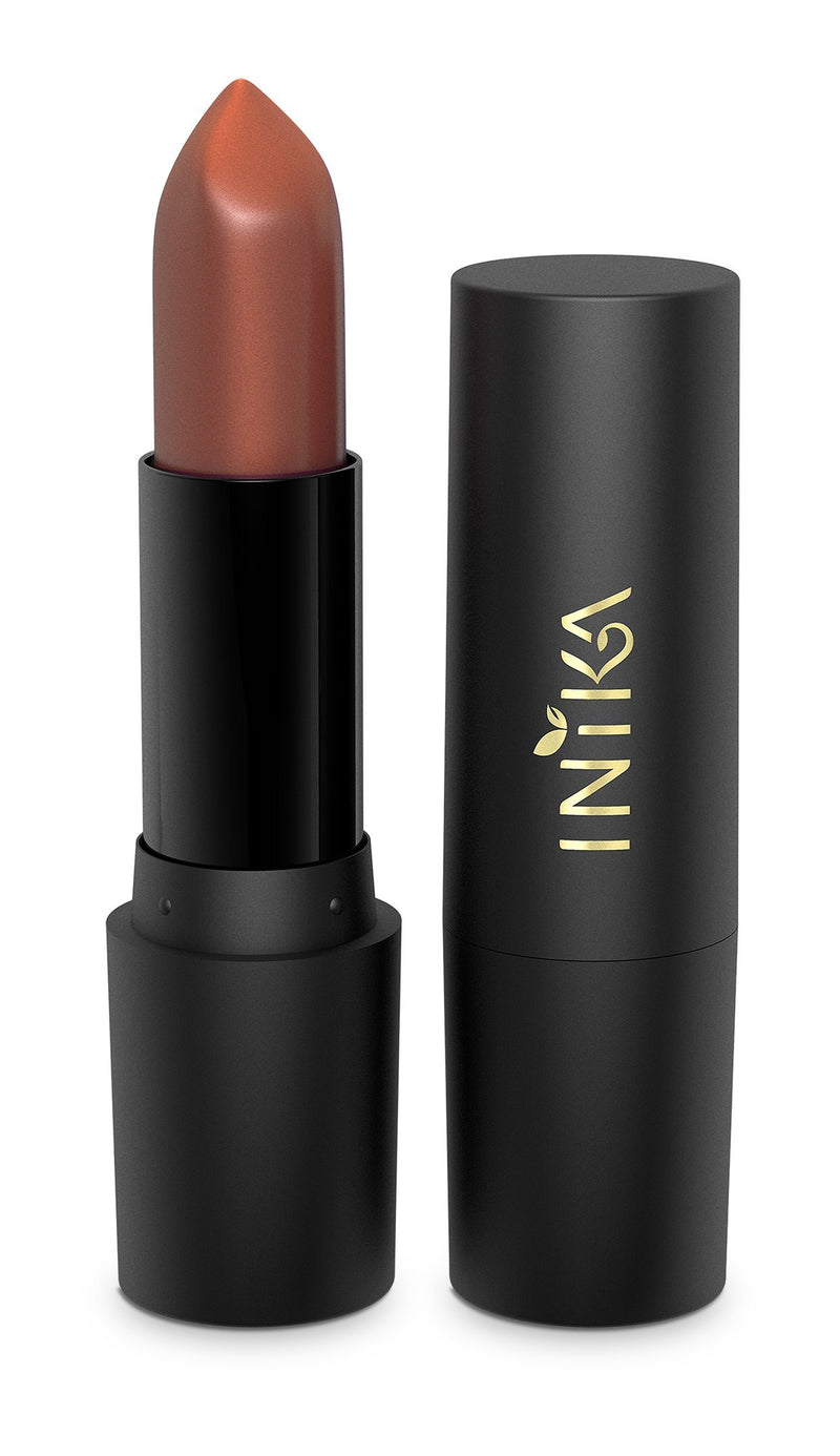 Inika Certified Organic Vegan Lipstick Natural Makeup Total Beauty Network 4.2g Cherry Blossom 