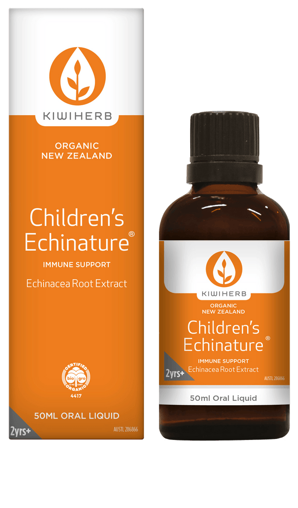 KiwiHerb Childrens Echinature Supplement Oborne Health Supplies 