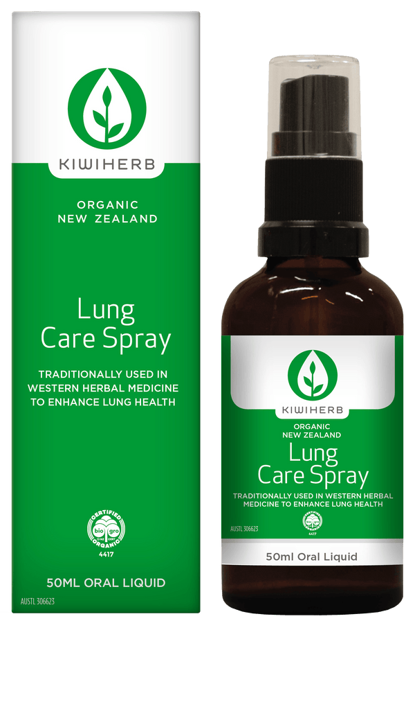 KiwiHerb Lung Care Spray Supplement Oborne Health Supplies 