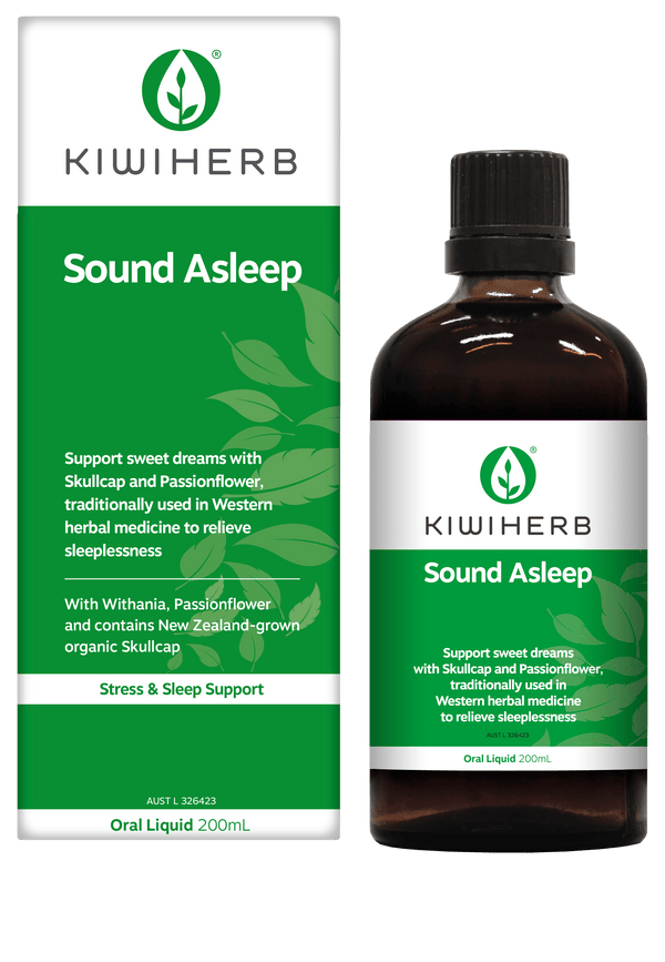 KiwiHerb Sound Asleep Supplement Oborne Health Supplies 