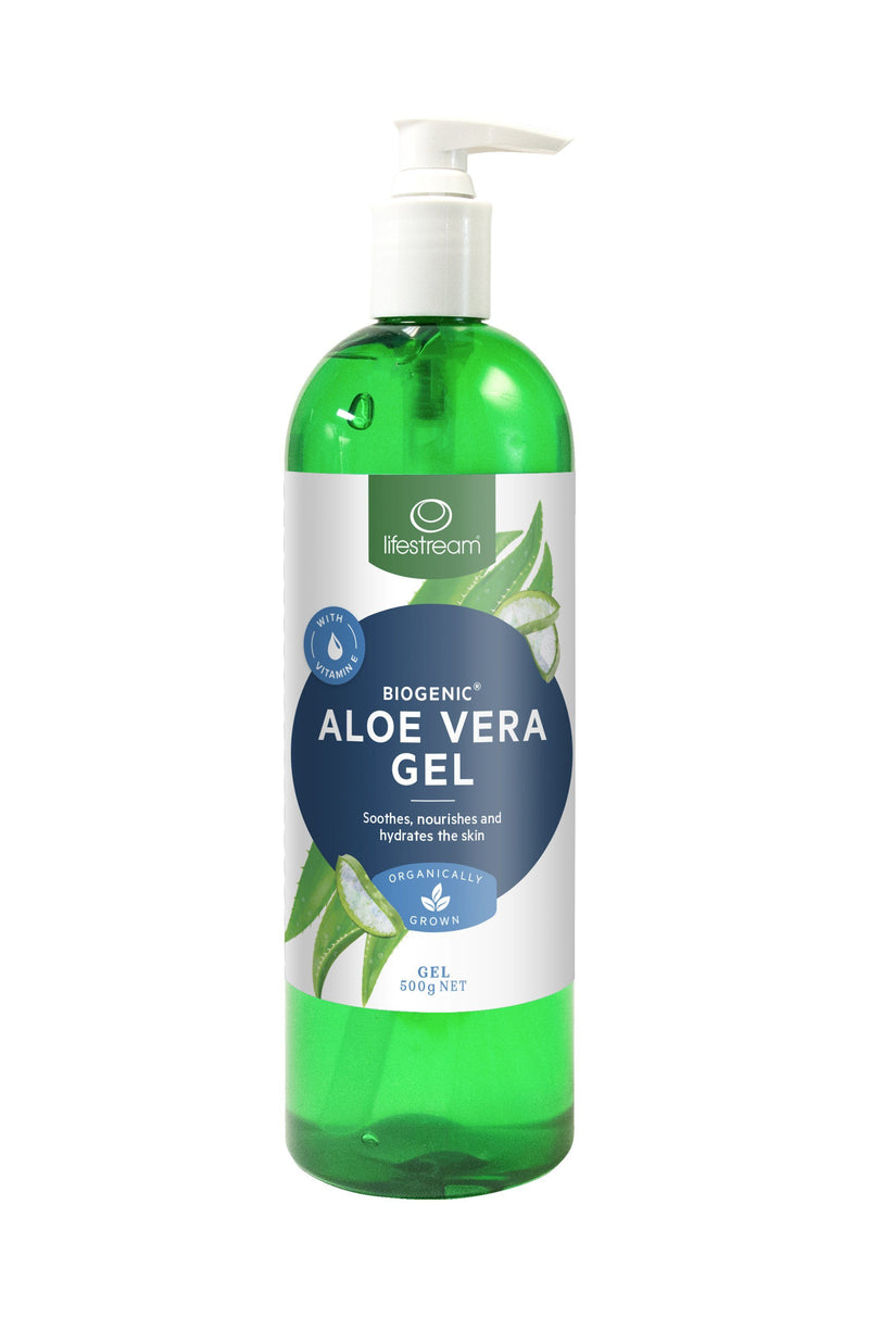 Lifestream Biogenic® Aloe Vera Gel Natural Skincare Integria Health Care 500g 