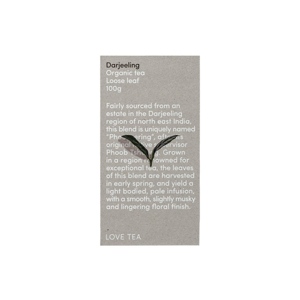 Love Tea Darjeeling Herbal Teas Oborne Health Supplies 