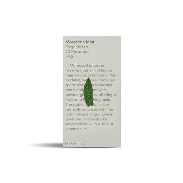 Love Tea Moroccan Mint Herbal Teas Oborne Health Supplies 50g 
