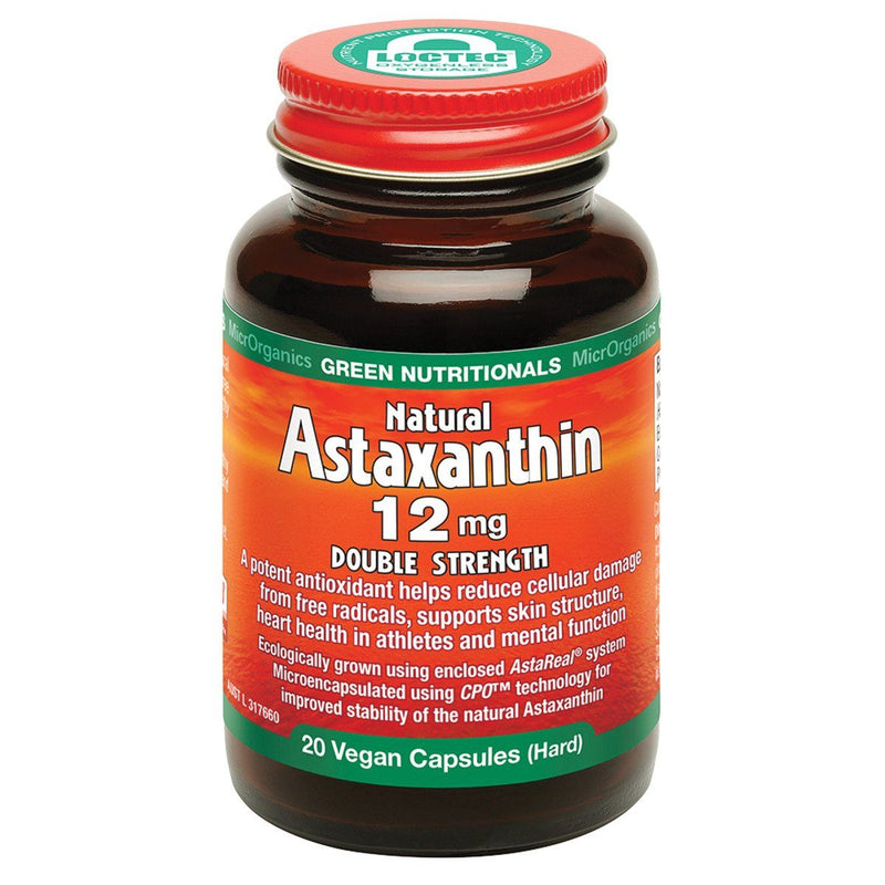 MicrOrganics Natural Astaxanthin Supplement Oborne Health Supplies 