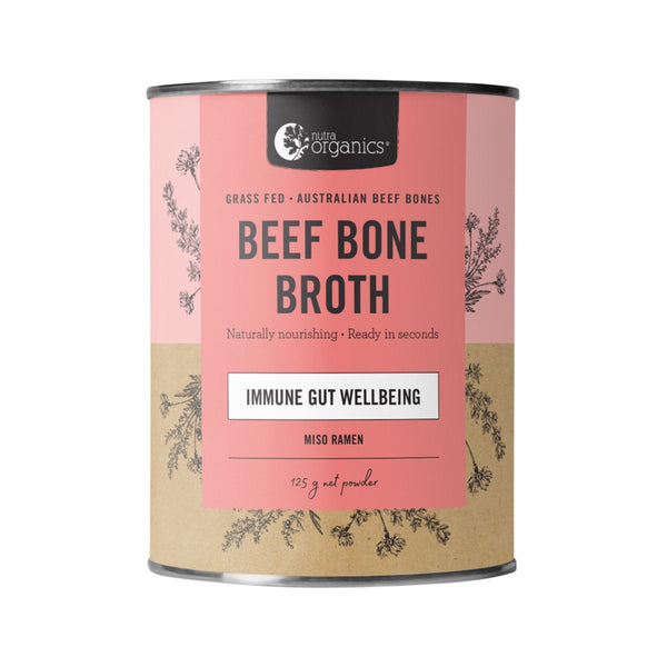 NutraOrganics Beef Bone Broth Miso Ramen Grocery Oborne Health Supplies 