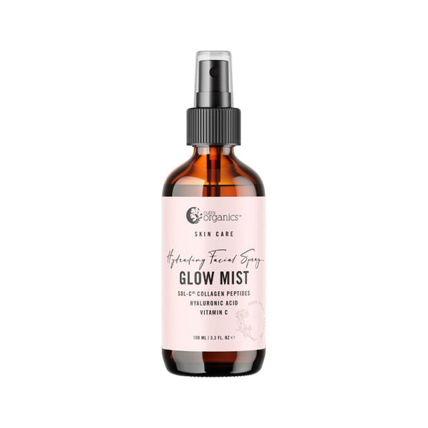 NutraOrganics Hydrating Facial Spray Glow Mist Natural Skincare Oborne Health Supplies 