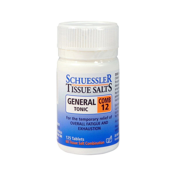 Schuessler Comb 12 Supplement Oborne Health Supplies 