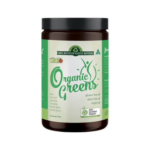Vital Organic Greens Supplement Oborne Health Supplies 