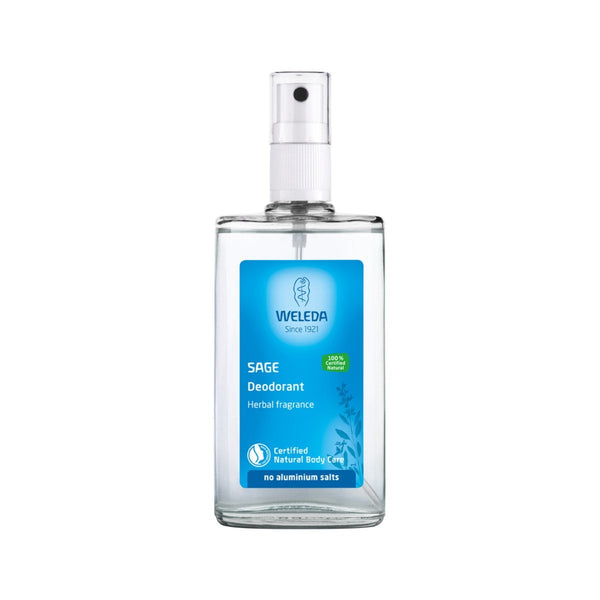 Weleda Sage Deodorant Spray Health & Beauty Oborne Health Supplies 