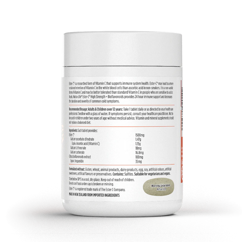 NutraLife Ester-C High Strength + Bioflavonoids