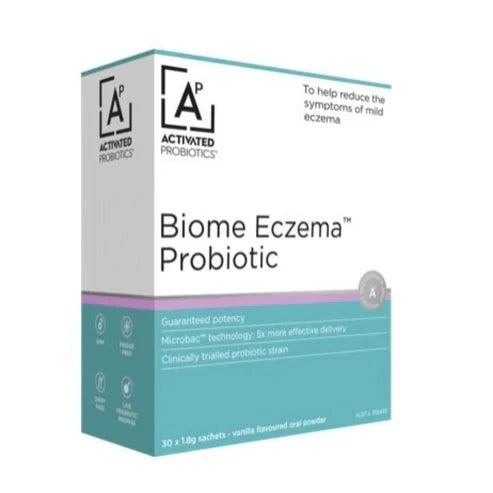 Activated Probiotics Biome Eczema 30 Sachets Supplement Oborne Health Supplies/CH2 