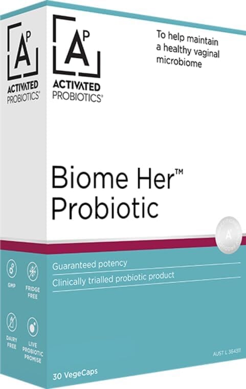 Activated Probiotics Biome Her Probiotic 30vc Supplement Oborne Health Supplies/CH2 