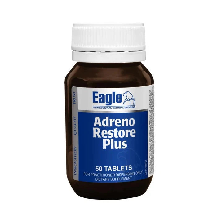 Adreno Restore Plus 50 Tablets Supplement Integria Health Care 