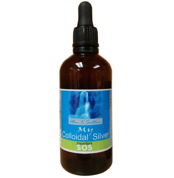 Allan Suttons My Colloidal Silver Travellers SOS 100ml Health & Beauty Nathan Small Enterprises (NSE) 