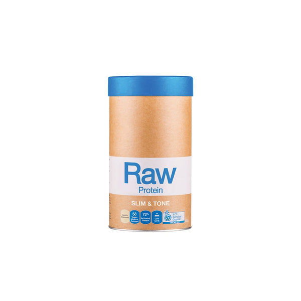 Amazonia Raw Protein Organic Slim & Tone Vanilla & Cinnamon Supplement Oborne Health Supplies/CH2 