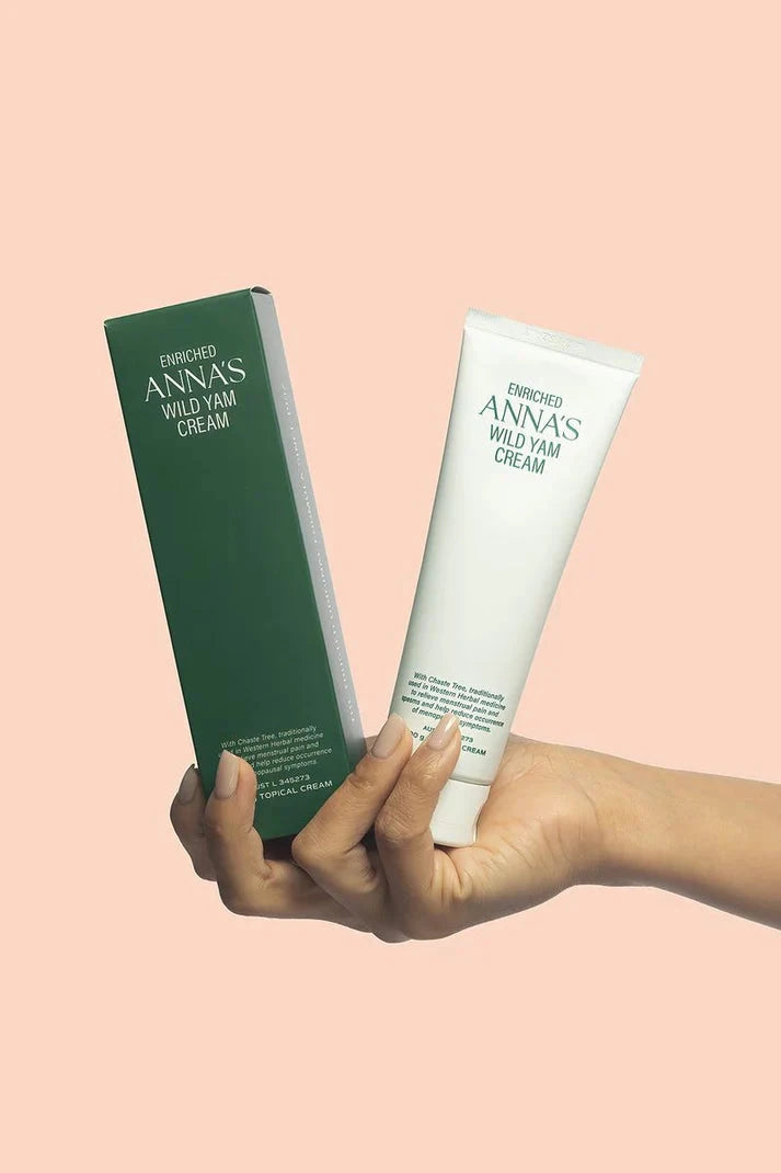 Anna's Enriched Wild Yam Cream Supplement Unique Health Products 