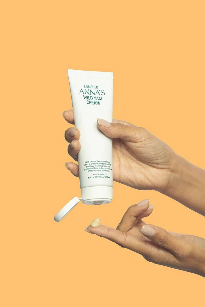 Anna's Enriched Wild Yam Cream Supplement Unique Health Products 