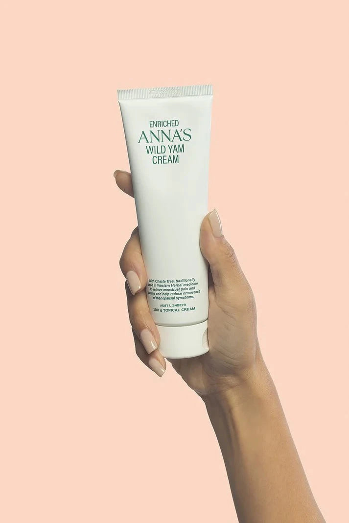 Anna's Enriched Wild Yam Cream Supplement Unique Health Products 