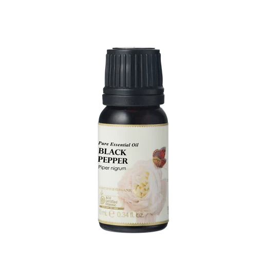 Ausganica Organic Essential Oil Black Pepper 10ml Health & Beauty Oborne Health Supplies/CH2 