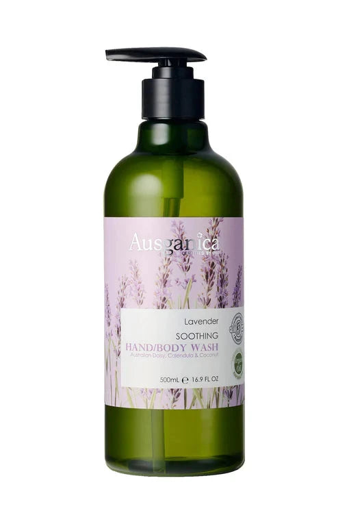 Ausganica Organic Lavender Soothing Hand/Body Wash 500ml Health & Beauty Oborne Health Supplies/CH2 