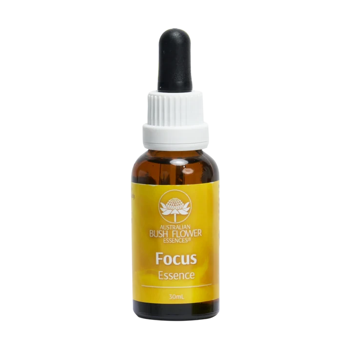 Australian Bush Flower Essences Focus Drops 30ml Supplement Planet Health 