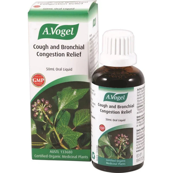 A.Vogel Cough & Bronchial Congestion Relief 50ml Supplement Oborne Health Supplies 
