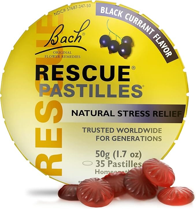 Bach Flower Rescue Pastilles Supplement Oborne Health Supplies/CH2 