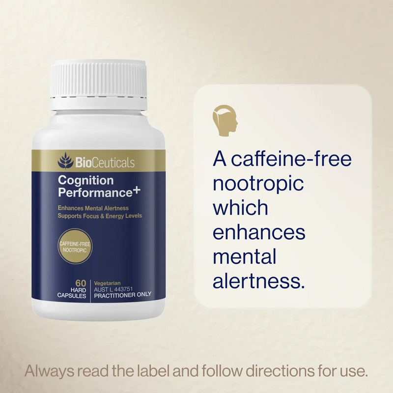 Bioceuticals Cognition Performance+ 60 Caps Supplement Bioceuticals Pty Ltd 