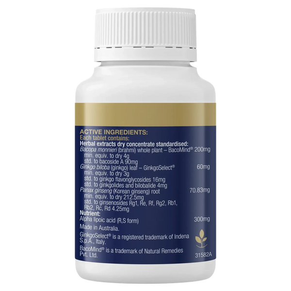 Bioceuticals Cognition Support Supplement Bioceuticals Pty Ltd 