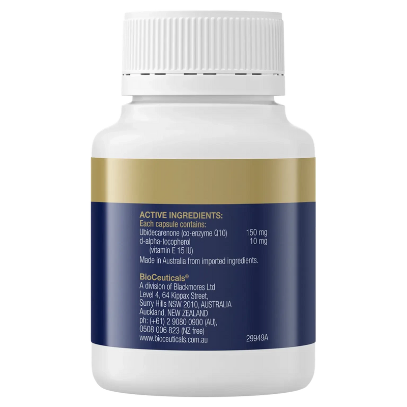Bioceuticals CoQ10 Lingual 150mg Supplement Bioceuticals Pty Ltd 