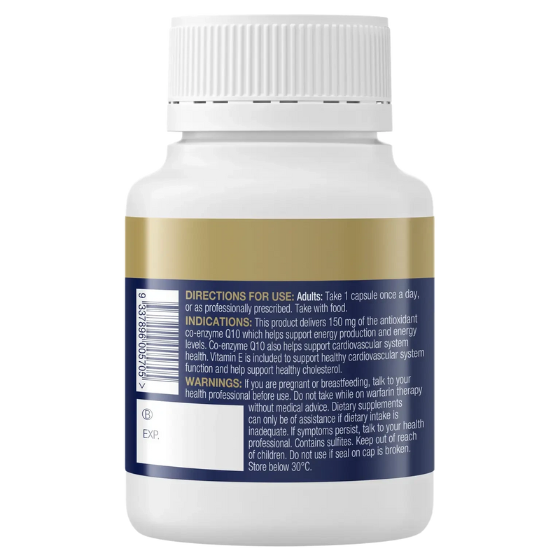 Bioceuticals CoQ10 Lingual 150mg Supplement Bioceuticals Pty Ltd 