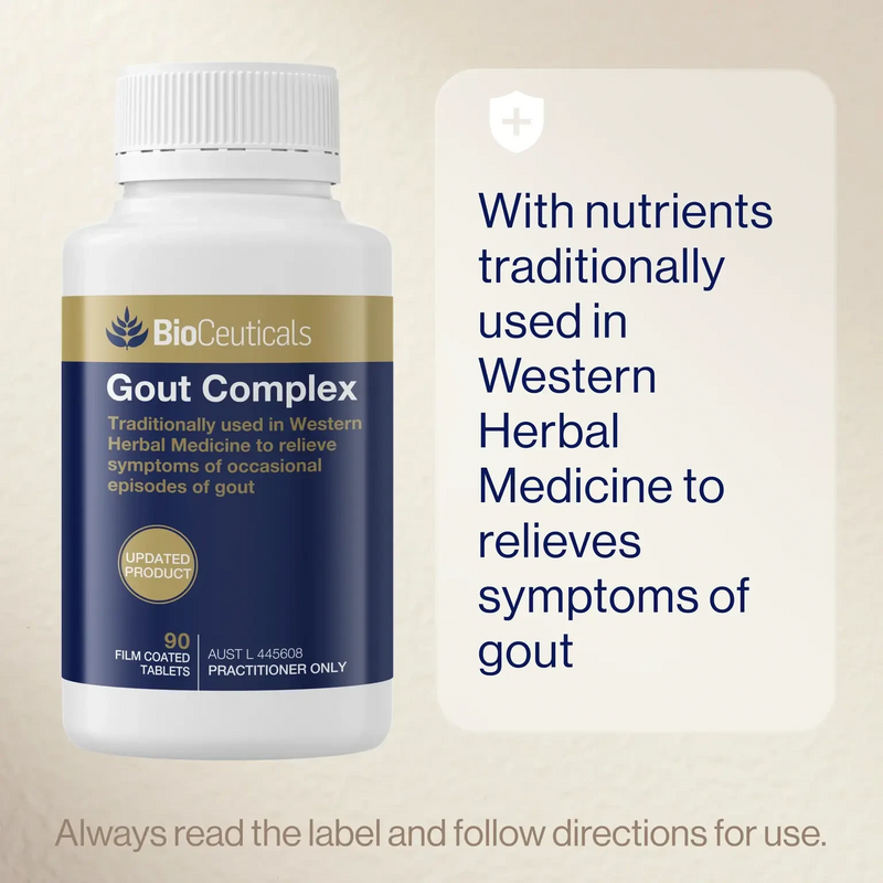 Bioceuticals Gout Complex 90 tabs Supplement Bioceuticals Pty Ltd 