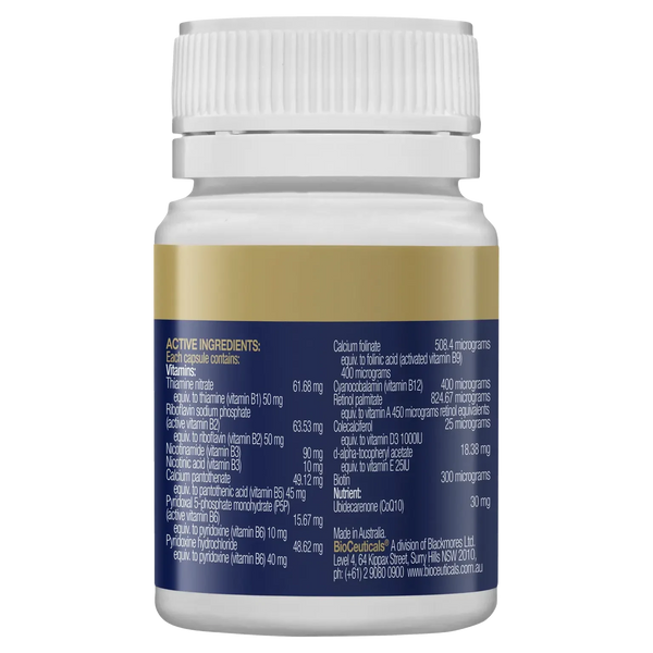 Bioceuticals Mega B Q10 Supplement Bioceuticals Pty Ltd 