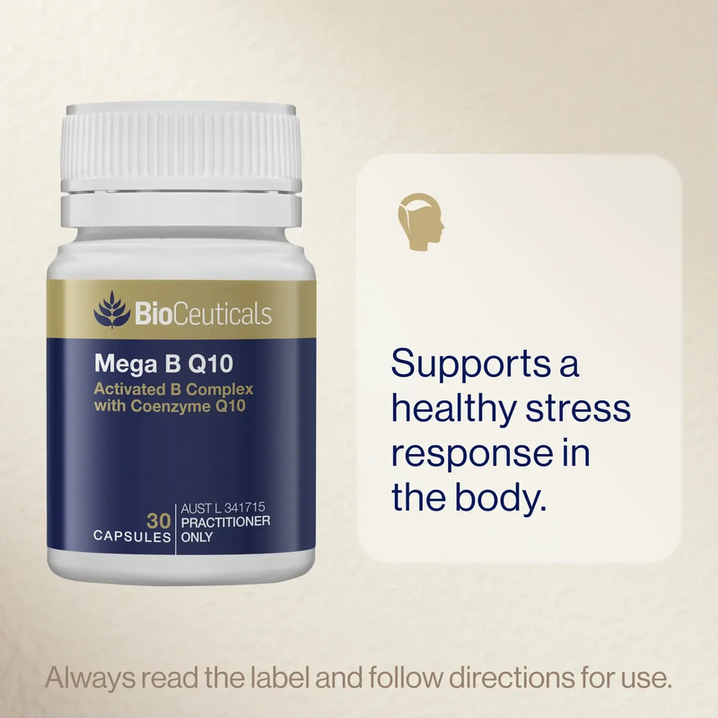 Bioceuticals Mega B Q10 Supplement Bioceuticals Pty Ltd 