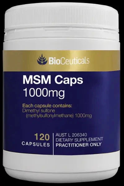 Bioceuticals MSM 1000mg Supplement Bioceuticals Pty Ltd 