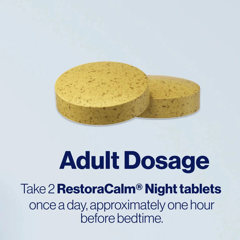 Bioceuticals RestoraCalm Night 60t Supplement Bioceuticals Pty Ltd 