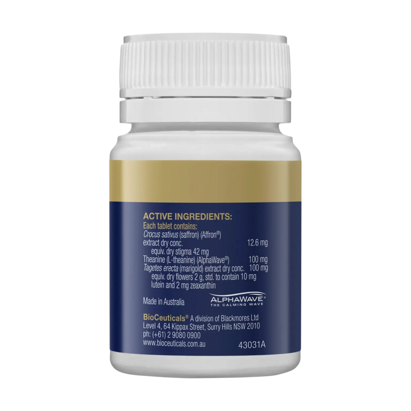 Bioceuticals RestoraCalm Night 60t Supplement Bioceuticals Pty Ltd 