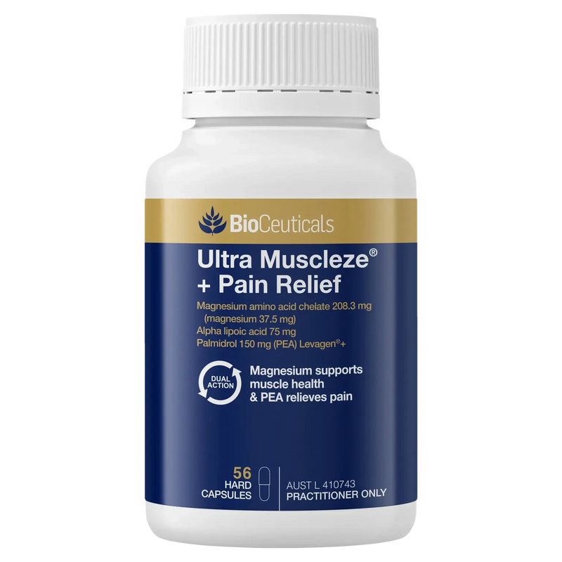 Bioceuticals Ultra Muscleze + Pain Relief 56c Supplement Bioceuticals Pty Ltd 
