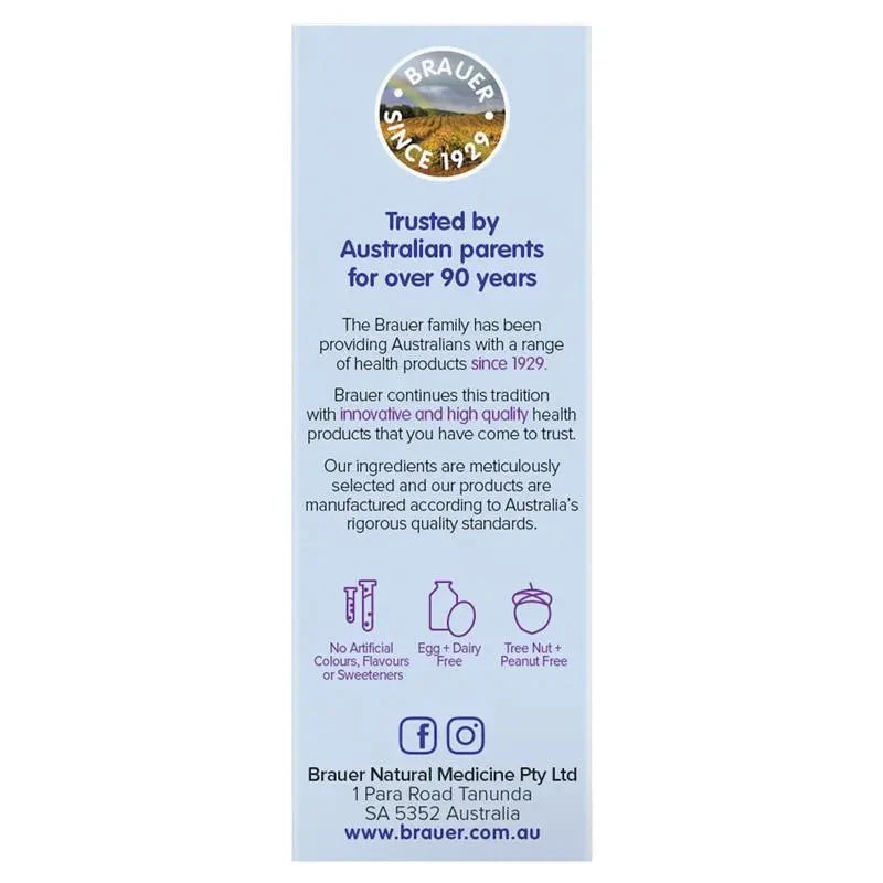 Brauer Baby & Child ColicEze Probiotic Drops Oral Liquid 7.5ml Supplement Oborne Health Supplies/CH2 