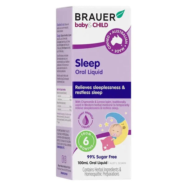 Brauer Baby & Child Sleep Oral Liquid 100ml Supplement Oborne Health Supplies/CH2 