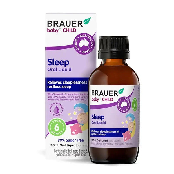 Brauer Baby & Child Sleep Oral Liquid 100ml Supplement Oborne Health Supplies/CH2 