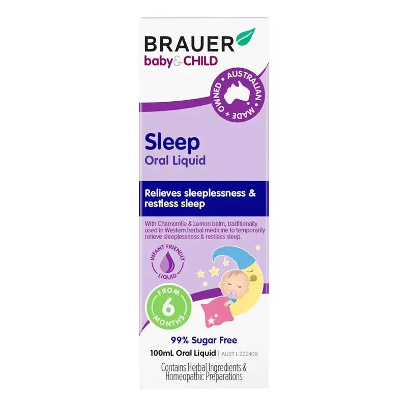 Brauer Baby & Child Sleep Oral Liquid 100ml Supplement Oborne Health Supplies/CH2 