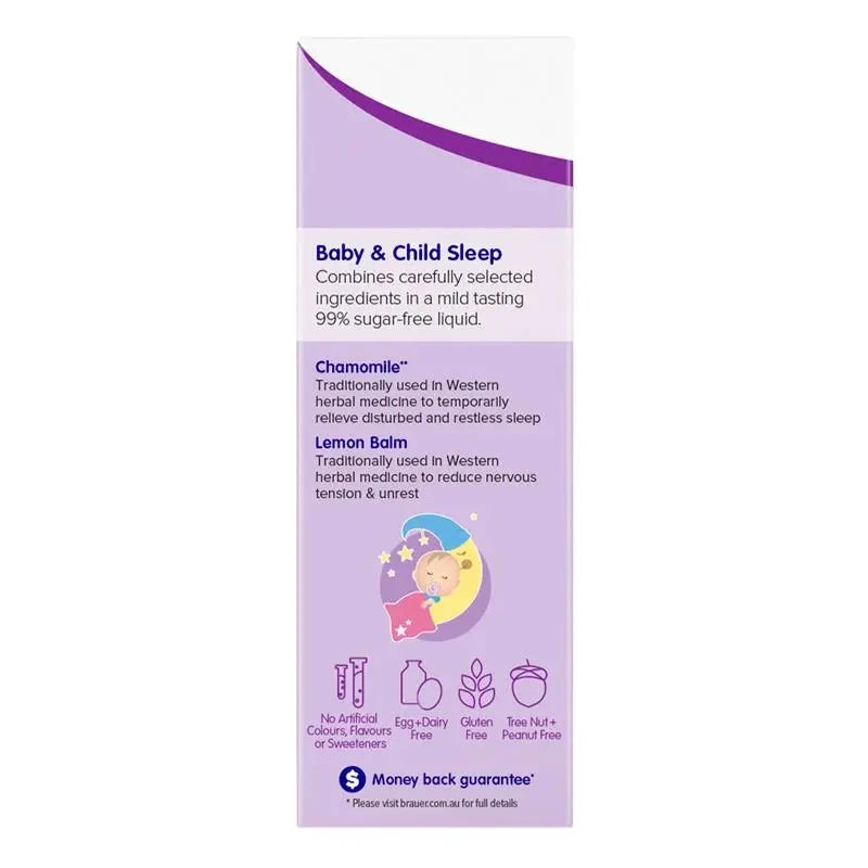 Brauer Baby & Child Sleep Oral Liquid 100ml Supplement Oborne Health Supplies/CH2 